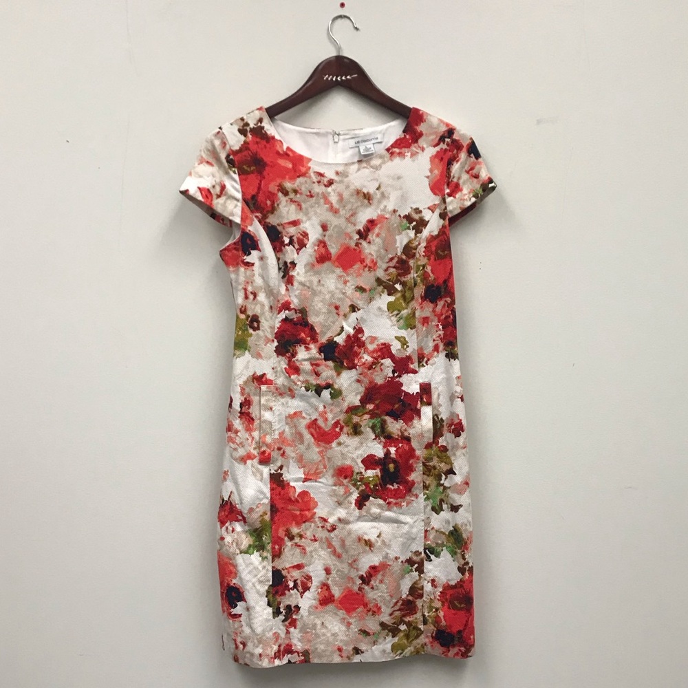 Liz Claiborne Cotton Floral Dress